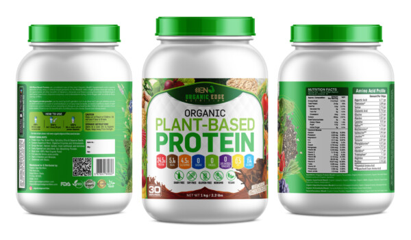 Shop Organic Plant Protein Powder in UAE | 100% Vegan & Gluten-free