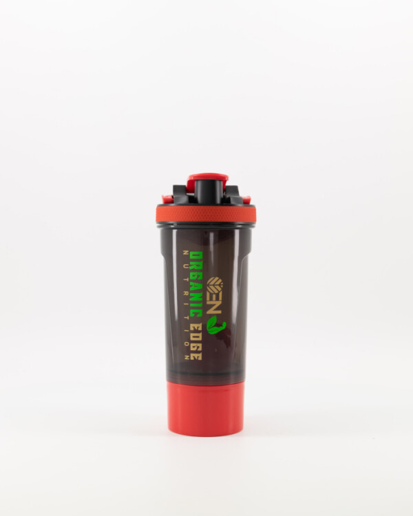 Red Protein Shaker Bottle in UAE | Shop today | Organic Edge Nutrition